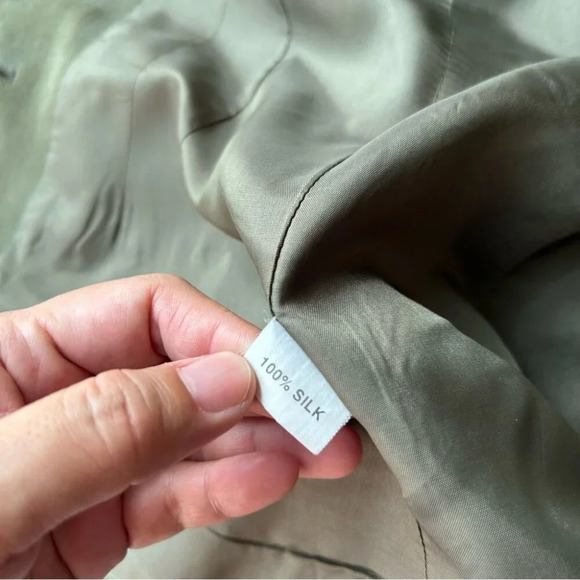 Lolly Pop Pure Silk Fringe  Trim Blazer - Picture 12 of 14